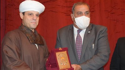 بحضور محمود ياسين التهامي والفنان هاني شنوده.. جامعة حلوان تحتفل بالمولد النبوي