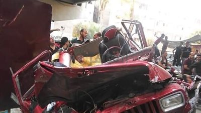 تفاصيل سقوط سيارة من أعلى كوبري صفط اللبن