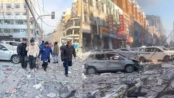  انفجار ضخم فى الصين