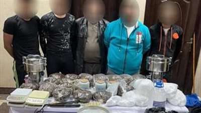 هيروين وسلاح.. محاكمة 5 متهمين بالاتجار في المواد المخدرة بأوسيم 