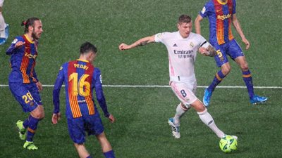 قبل مواجهة الكلاسيكو.. توني كروس: واثق من فوزنا أمام برشلونة