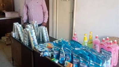 ضبط 3 طن ملح و2000 لتر زيت طعام مجهول المصدر في البحيرة