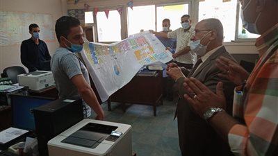 رئيس شركة مياه الإسكندرية يتفقد أعمال مبادرة حياة كريمة