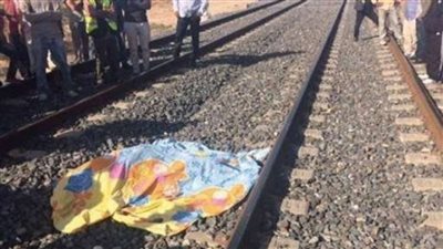مصرع فتاة دهسا تحت عجلات القطار بالدقهلية
