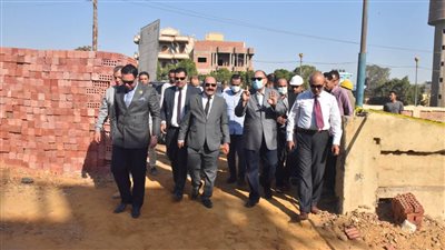 محافظ أسيوط يتفقد أعمال إنشاء مُجمع الخدمات الحكومية والزراعية بمركز ديروط 