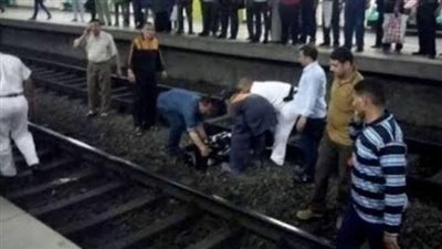 مصرع شاب صدمه قطار خلال عبوره السكة الحديد في الجيزة