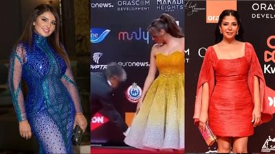 منهم لبلبة ونجلاء بدر.. فنانون تعرضوا لمواقف محرجة على ريد كاربت مهرجان الجونة 