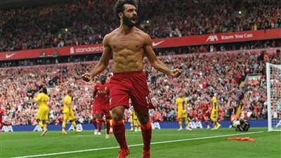محمد صلاح يتفوق على جميع لاعبي الدوري الإنجليزي في عام 2021