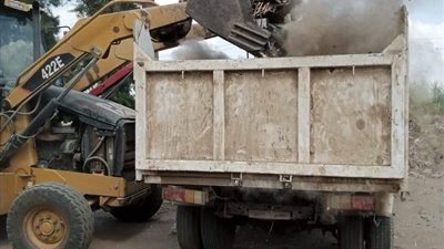 رفع 370 طن قمامة بكفر شكر بالقليوبية 