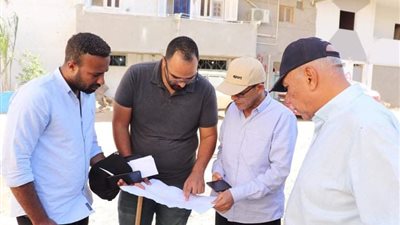 عملية إحلال وتجديد شبكة أبو نواس بالغردقة بتكلفة 6 ملايين جنيه | صور