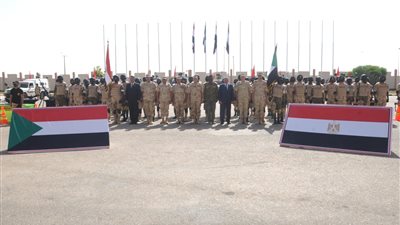 استمرار فعاليات التدريب المصري السوداني المشترك حارس الجنوب 1