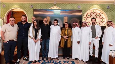 تركي آل الشيخ يعلن انتهاء تصوير فيلمه الأول تشيللو | صور