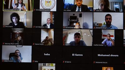 وزيرة الهجرة تلتقي الجالية المصرية في بوسطن للتعريف بإنجازات الدولة 