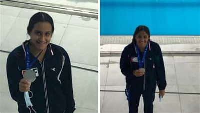 20 ميدالية لسباحي مصر في البطولة العربية بأبو ظبي | صور 