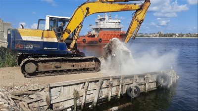 رفع 923 حالة إشغال وإزالة 11 تعدٍ على المجاري المائية في البحيرة