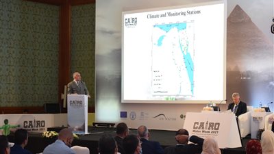 في أسبوع القاهرة للمياه.. وزير الري يستعرض مشروعات إعادة استخدام مياه الصرف الزراعي