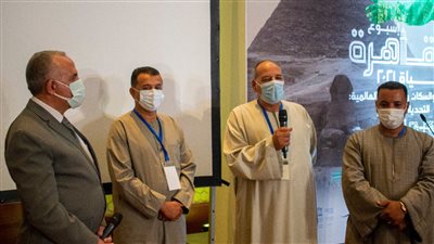 على هامش أسبوع القاهرة للمياه.. المزارعون يستعرضون تجاربهم مع نظام الري الحديث 