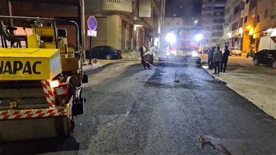 الجيزة: الانتهاء من رصف وتطوير الطرق البديلة لشارع الهرم