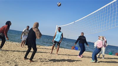 طلاب جامعة الأقصر يشاركون في مهرجان الألعاب الصيفية للجامعات المصرية 