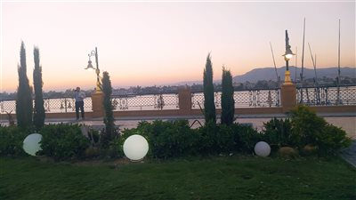  تزيين كورنيش النيل بالأقصر بجداريات من مشاهد حياة المصري