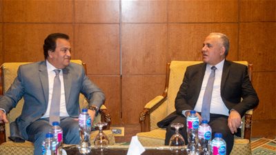 وزيرا الري والتعليم العالي يشاركان بـ جلسة الابتكار في العلوم المائية