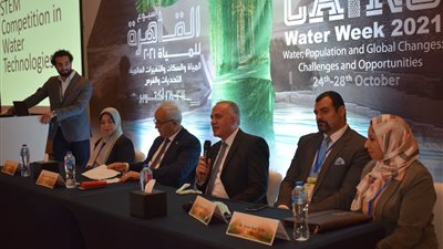 عبد العاطى: نهدف لتشجيع الطلاب على المشاركة والبحث فيما يخص قضايا المياه وإثارة روح الإبداع لدى الشباب