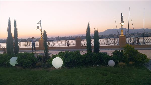 كورنيش النيل بالأقصر