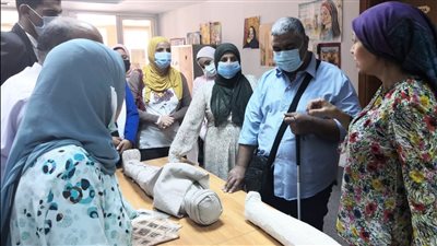 المتحف القومي للحضارة ينظم برنامجًا ثقافيًا لـ أصحاب الهمم | صور 