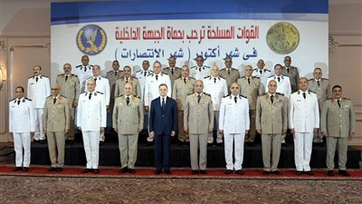 الداخلية وقيادات الشرطة يهنئون وزير الدفاع ورجال القوات المسلحة بذكرى انتصارات أكتوبر