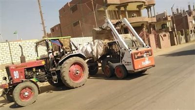 التخلص من 1500 طن قمامة ومخلفات في حملات نظافة بالغربية