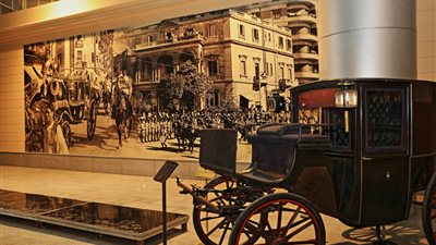 احتفالا بمرور عام على افتتاحه.. معرض مؤقت بمتحف المركبات الملكية | صور 