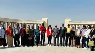 وفد من الإعلاميين السودانيين يزور العاصمة الإدارية الجديدة