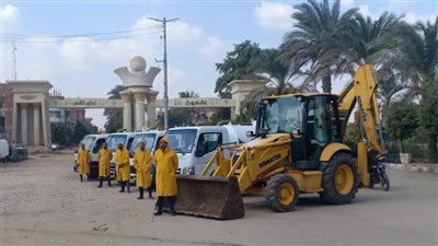 مياه المنوفية: 162 معدة جاهزة لاستقبال موسم الأمطار