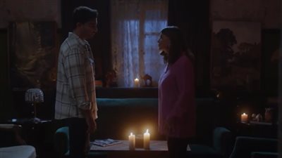 ميرفت أمين تصفع حازم إيهاب على وجهه في الحلقة الثالثة من حكايتي مع الزمان