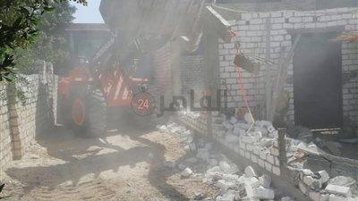 إزالة 8 حالات تعد على أراضي أملاك الدولة بالأقصر