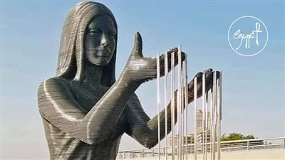 يدل على ارتباط مصر بنهر النيل.. السياحة تروج لتمثال ممشى مصر 