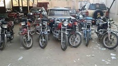 القبض على عاطلين تخصصا في سرقة الدراجات النارية في المنوفية
