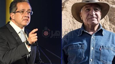 خالد العناني وزاهي حواس يحصلان على وسام الشمس المشرقة من اليابان