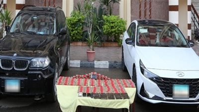 سيارتان فارهتان ومخدرات بـ 2 مليون جنيه.. تفاصيل سقوط أباطرة الكيف بالجيزة 