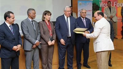 وزير الزراعة خلال الاحتفال باليوم العالمي للغذاء: ندعم إجراءات الحد من الفقر والجوع