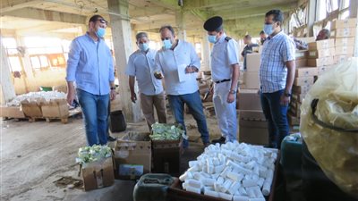 ضبط شحنة من المبيدات والأدوية البيطرية منتهية الصلاحية بالقليوبية│ صور