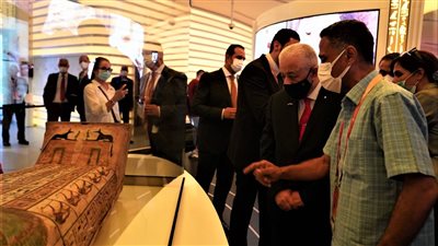 وزير التربية والتعليم يزور الجناح المصري بأكسبو 2020 بدبي