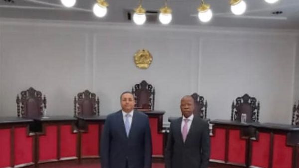 السفير المصري مع