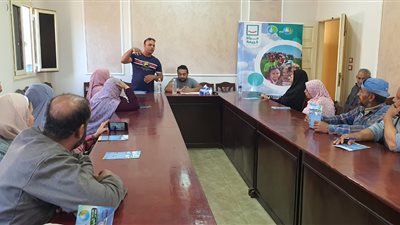 مياه المنوفية: ندوة بالوحدة المحلية بسنتريس للتعريف بـ مبادرة حياة كريمة