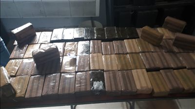 أمن الإسماعيلية يضبط 459 كيلو حشيش بحوزة عاطلين بكمين الرسوم