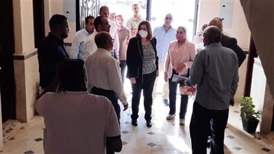 جولة تفقدية لمسئولي الإسكان بـ أكتوبر الجديدة