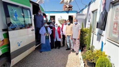 اليوم قافلة طبية لتطعيم العاملين بمشروع مبادرة حياة كريمة بلقاح كورونا بشبين القناطر 