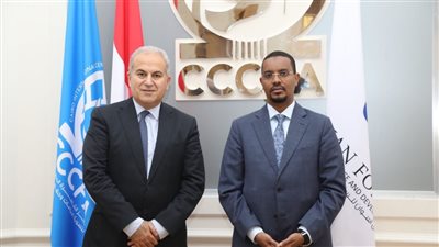 السفير الصومالي يبحث مع مدير مركز القاهرة لتسوية النزاعات زيادة دورات تأهيل الكوادر