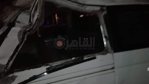 انقلاب سيارة ميكروباص