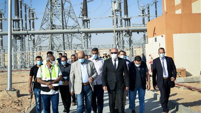 بدء اختبارات التشغيل بمحطة محولات نجع حمادي الجديدة بتكلفة مليار و100 مليون جنيه 